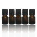 Флаконы из тёмного стекла (в наборе 5шт по 2,5 мл) (FLACONS EN VERRE AMBRÉ 2.5 ML "MARMOTTE" (LOT DE 5))