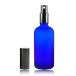 Флакон-спрей, матовое голубое стекло (100 мл) (FLACON SPRAY EN VERRE BLEU DÉPOLI 100ML)